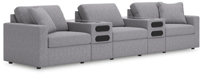 Modmax - Straight Sectional - Granite