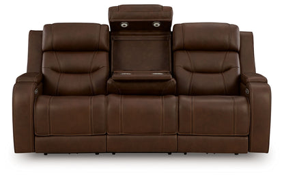 Knightington - Power Reclining Sofa With Audio Seating - Hornell Furniture Outlet