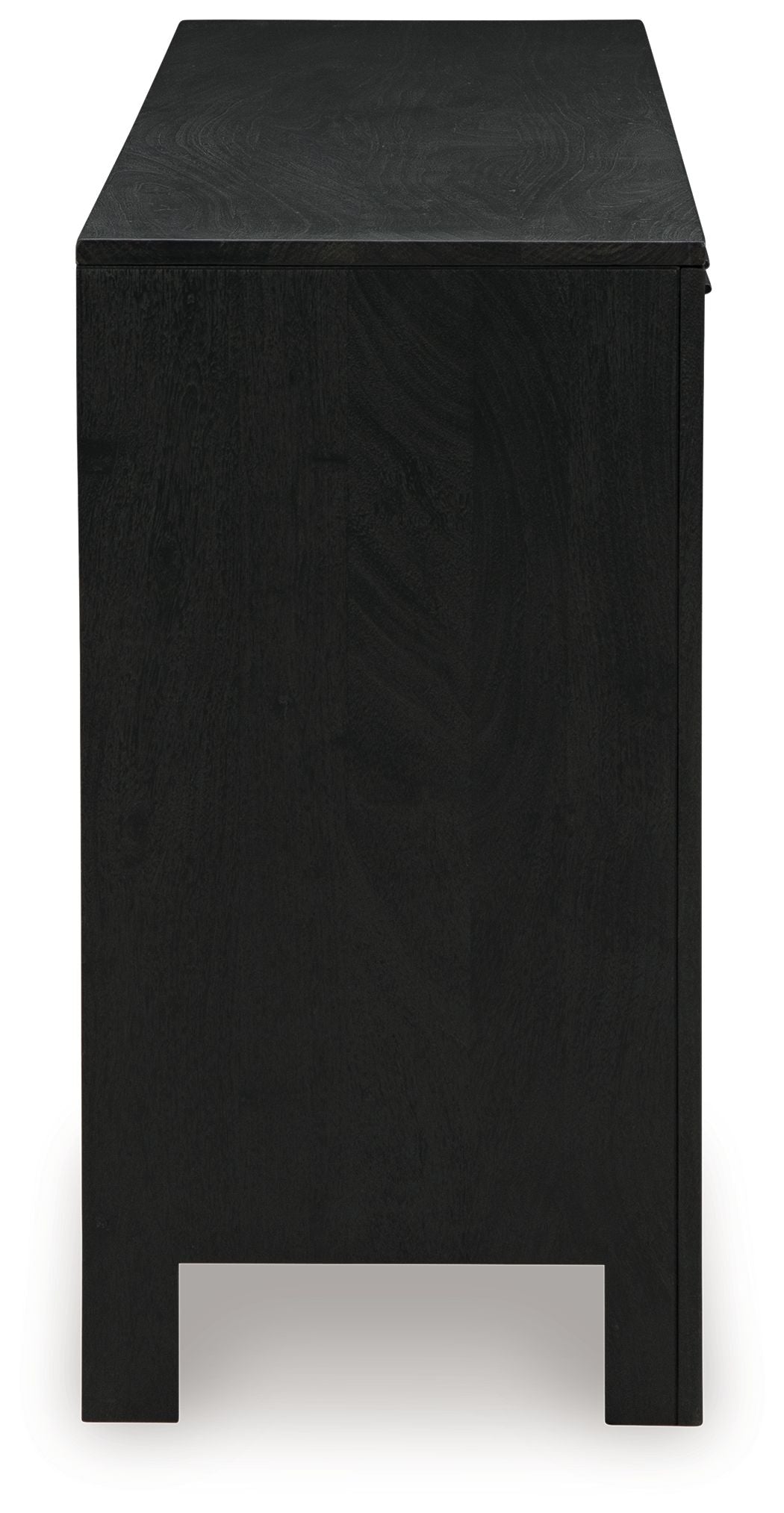 Cliffiings - Black / Natural - Accent Cabinet - Hornell Furniture Outlet