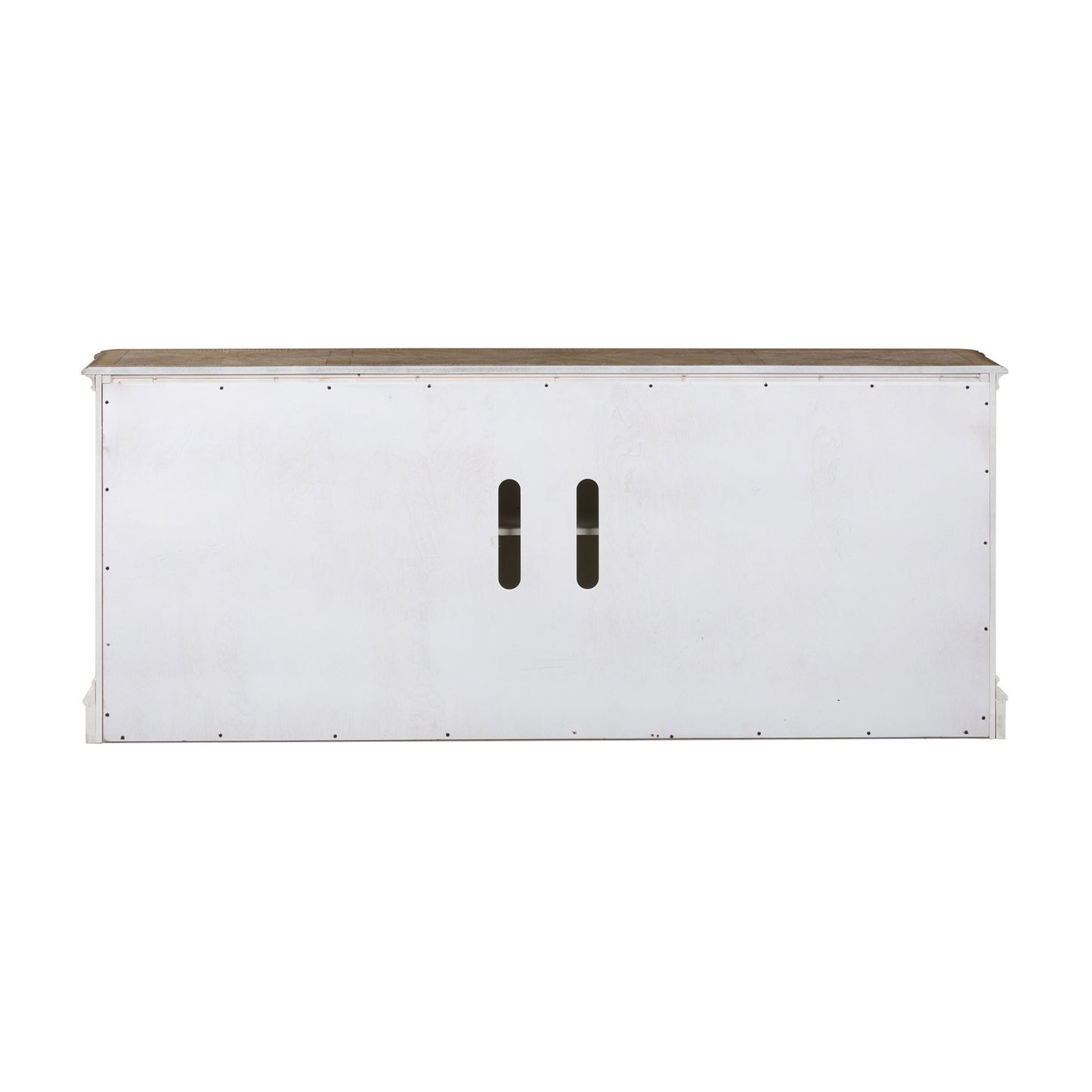 Magnolia Manor - 4 Doors TV Console - White - Hornell Furniture Outlet