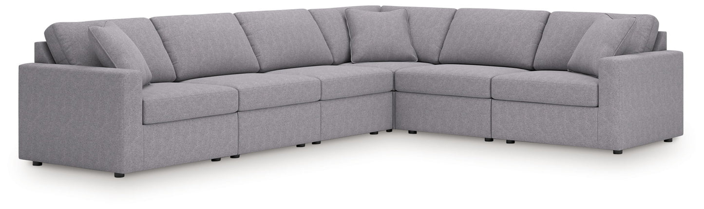 Modmax - Granite - Sectional - Hornell Furniture Outlet