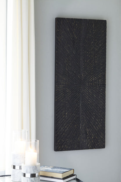 Lenora - Antique Black - Wall Decor - Hornell Furniture Outlet