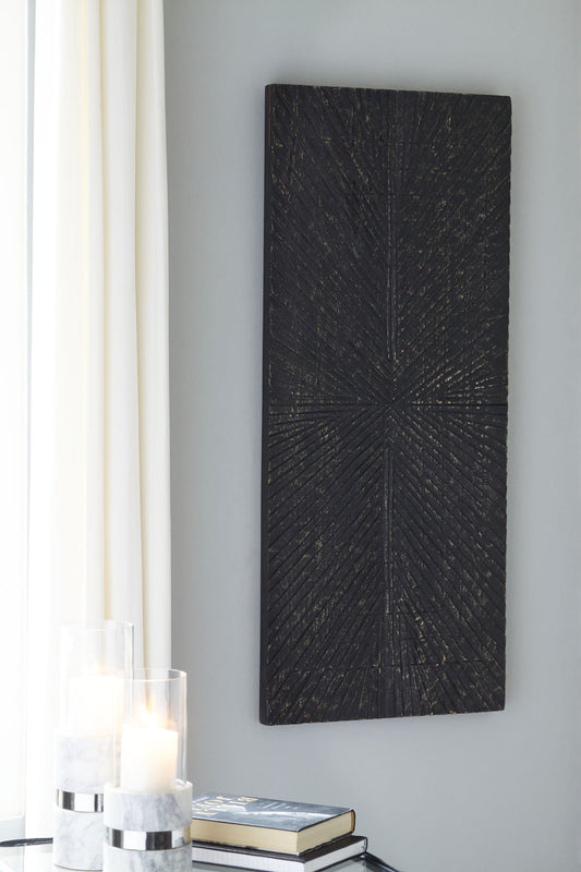 Lenora - Antique Black - Wall Decor - Hornell Furniture Outlet