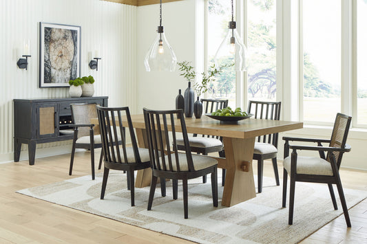 Galliden - Rectangular Dining Room Set - Hornell Furniture Outlet