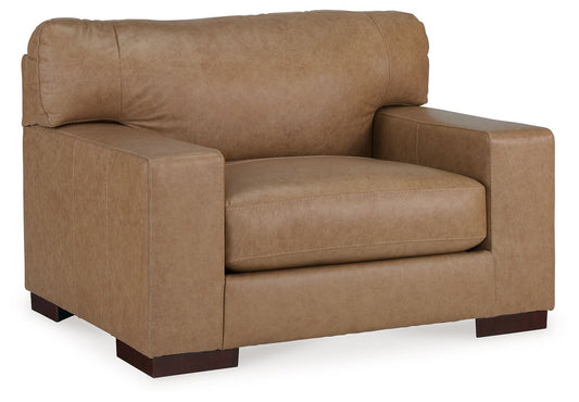 Lombardia - Tumbleweed - 2 Pc. - Chair And A Half, Ottoman - Hornell Furniture Outlet