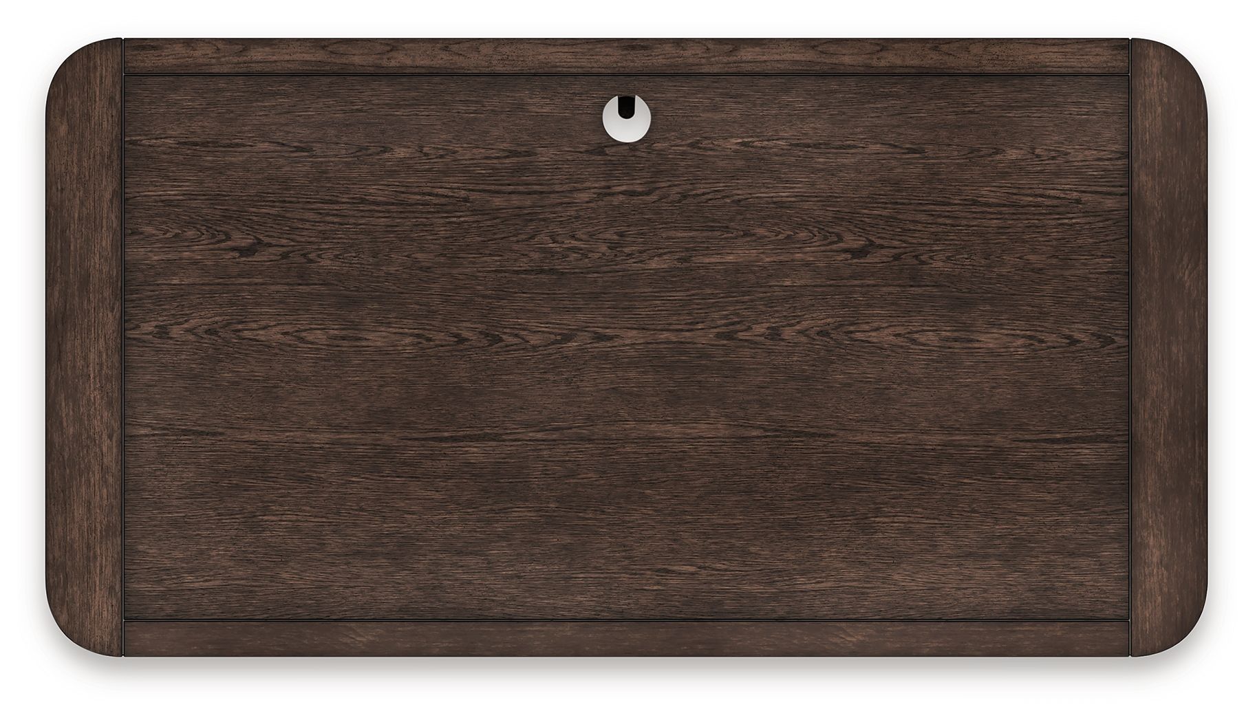 Breckington - Dark Brown - Home Office Desk - Hornell Furniture Outlet