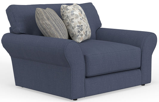 Cape May - Chair & 1/2 - Denim - Hornell Furniture Outlet
