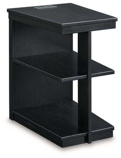 Winbardi - Black - Chair Side End Table - Hornell Furniture Outlet