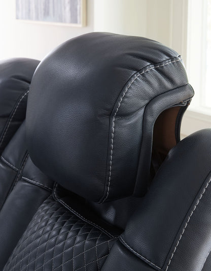 Fyne - dyme - Power Recliner/Adj Headrest - Hornell Furniture Outlet