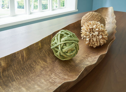 Wystenburg - Antique Gold Finish - Tray - Hornell Furniture Outlet