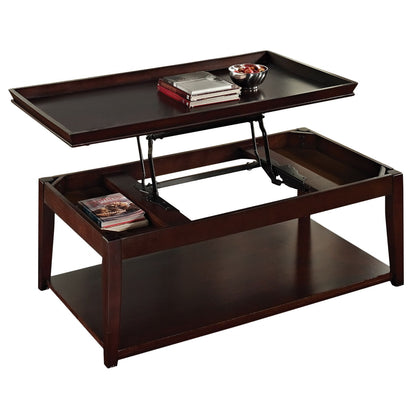 Clemson - 3 Piece Table Set - Brown - Hornell Furniture Outlet