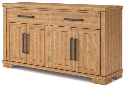 Havonplane - Brown - Dining Room Server - Hornell Furniture Outlet