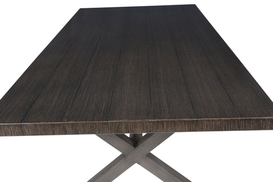 Marina - Rectangular Patio Table - Brown - Hornell Furniture Outlet