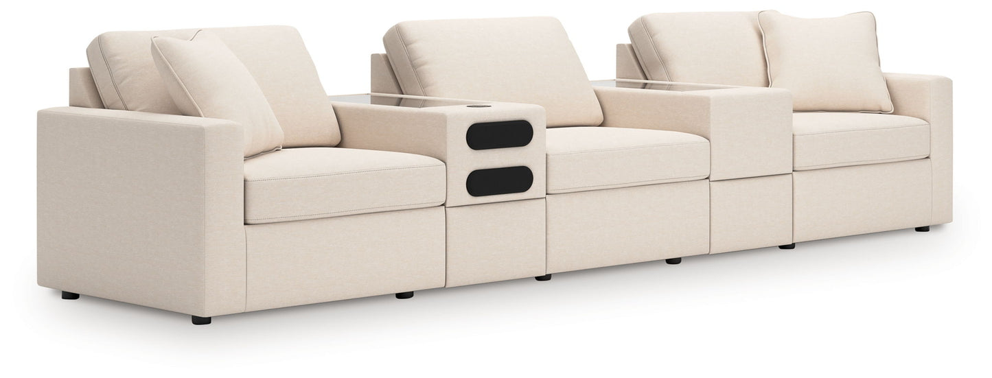 Modmax - Oyster - Sectional - Hornell Furniture Outlet
