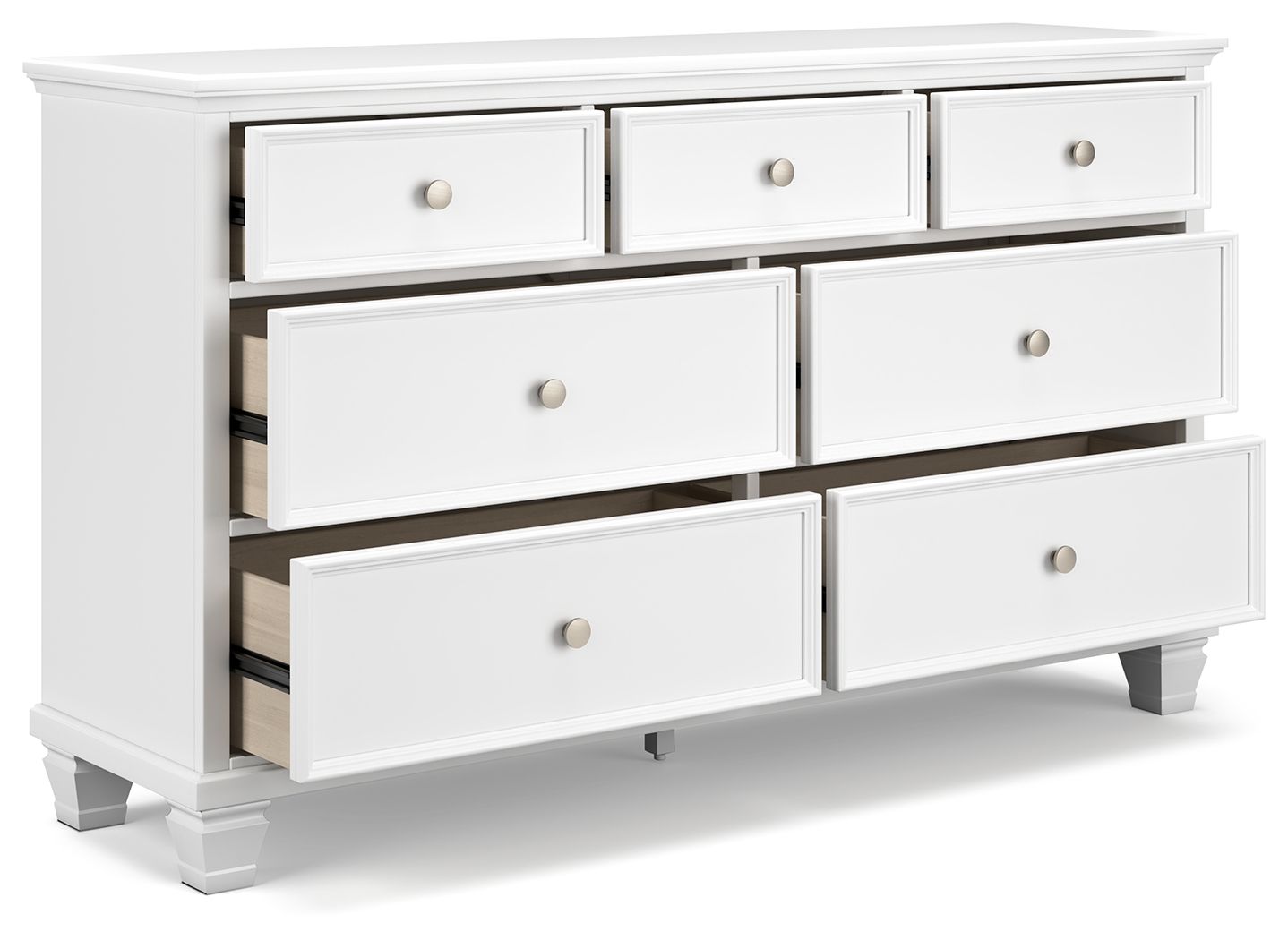 Fortman - White - Dresser - Hornell Furniture Outlet