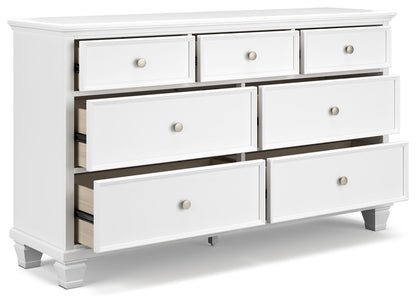Fortman - White - Dresser - Hornell Furniture Outlet