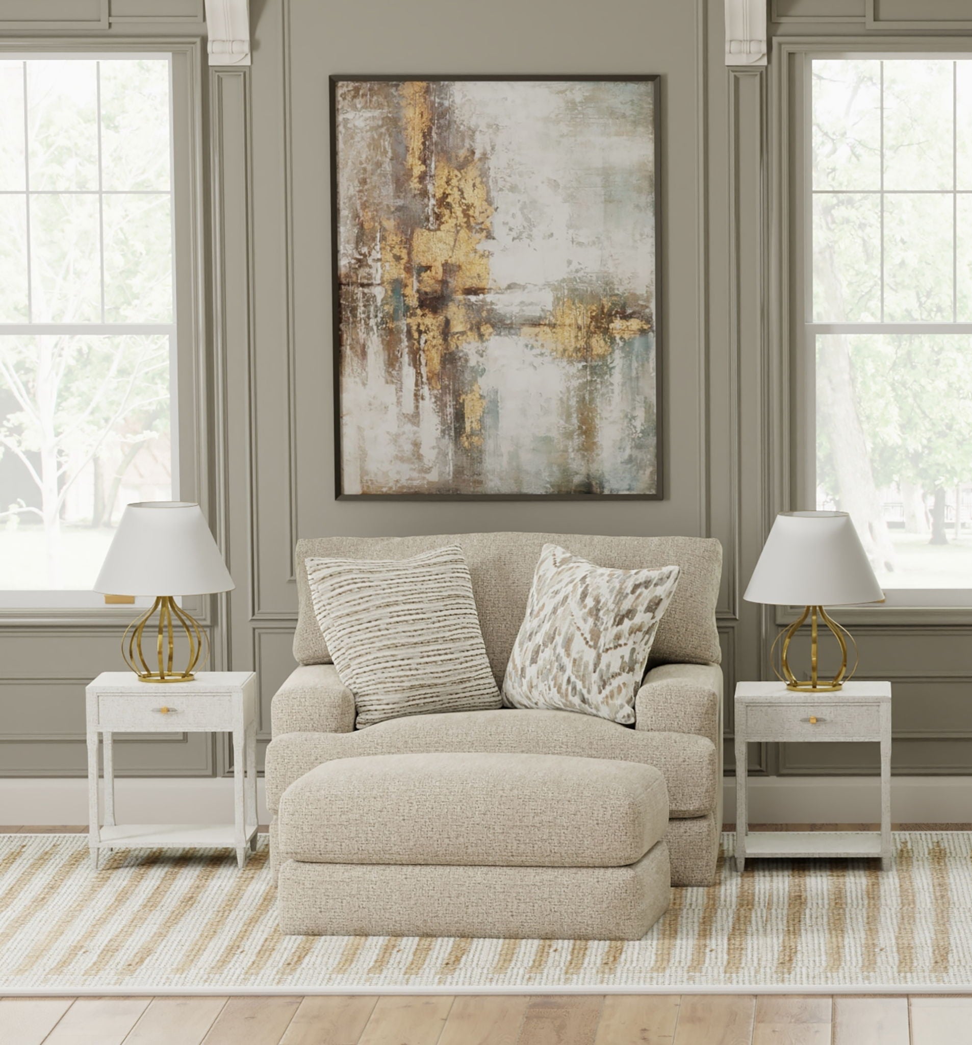 Brett - Chair 1/2 - Hornell Furniture Outlet