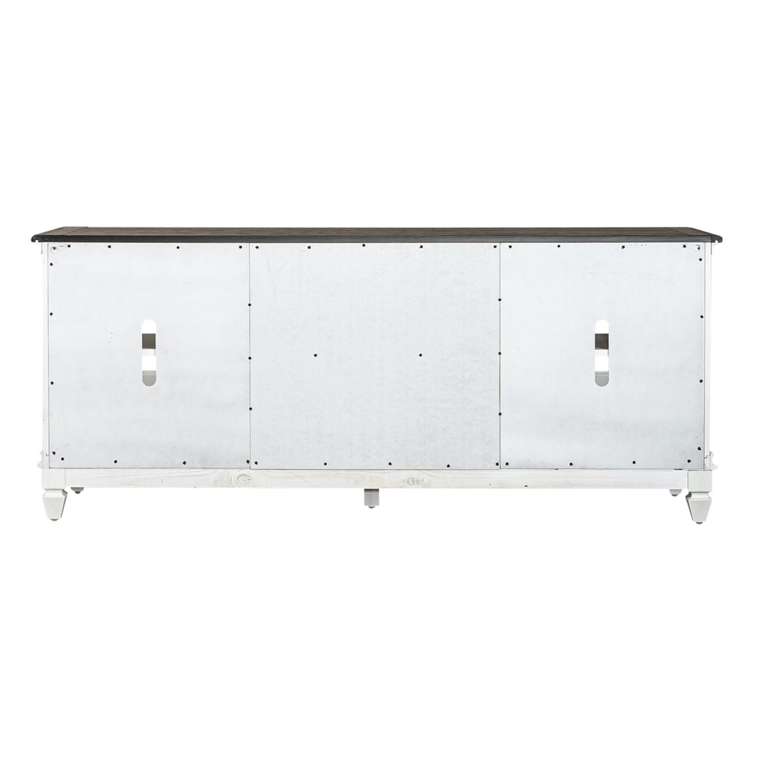 Allyson Park - Entertainment TV Stand - White - Hornell Furniture Outlet