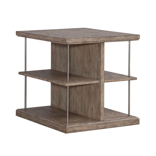 City Scape - 3 Piece Table Set - Burnished Beige - Hornell Furniture Outlet
