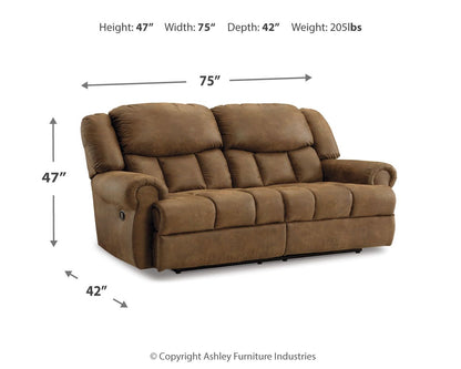 Boothbay - Reclining Loveseat - Hornell Furniture Outlet