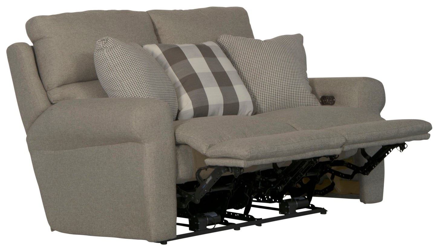 Westport - Power Lay Flat Reclining Loveseat - Hornell Furniture Outlet