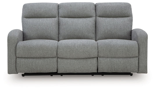 Gauntlet - Sterling - Reclining Sofa - Hornell Furniture Outlet