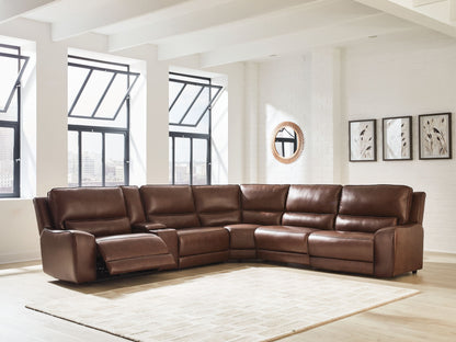 DeepWakes - Power Reclining Sectional - Hornell Furniture Outlet