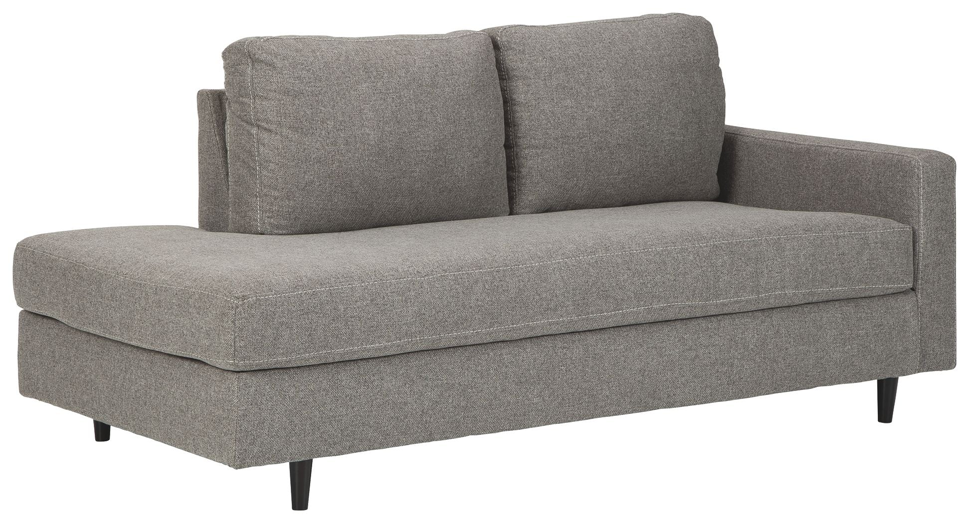 Lyman - Graphite - RAF Corner Chaise - Hornell Furniture Outlet