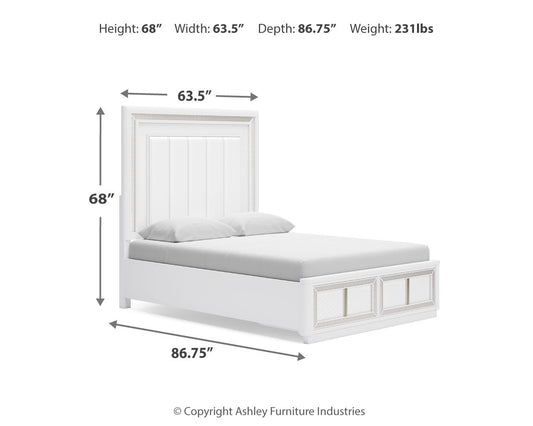 Chalanna - Upholstered Storage Bed - Hornell Furniture Outlet