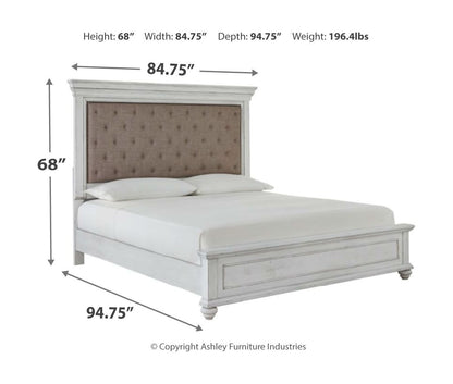 Kanwyn - Upholstered Bedroom Set - Hornell Furniture Outlet