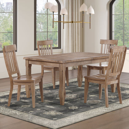 Riverdale - Dining Set With Taped Legs Table - Hornell Furniture Outlet