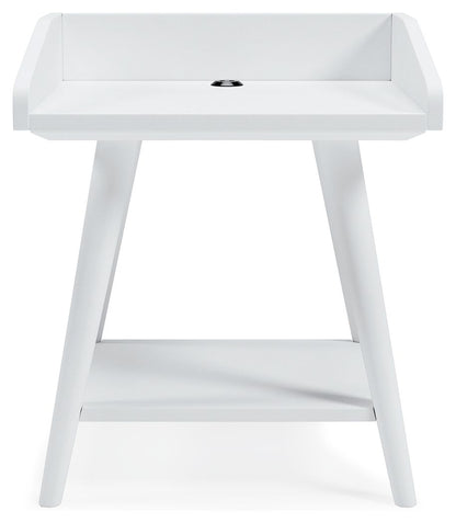 Blariden - White - Accent Table - Hornell Furniture Outlet