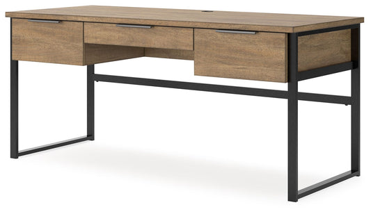 Montia - Light Brown - Home Office Desk - Hornell Furniture Outlet