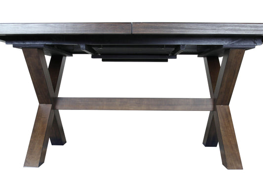 Astoria - Trestle Table - Dark Brown - Hornell Furniture Outlet