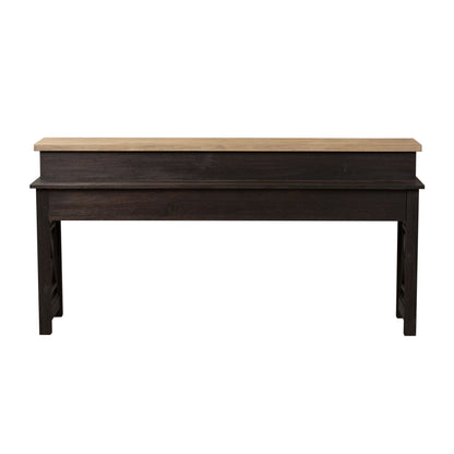 Heatherbrook - Console Bar Table - Black - Hornell Furniture Outlet