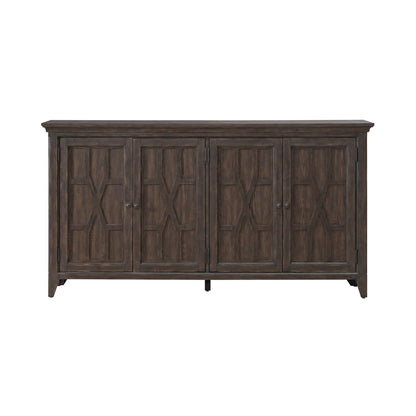 Paradise Valley - Hall Buffet - Dark Brown - Hornell Furniture Outlet