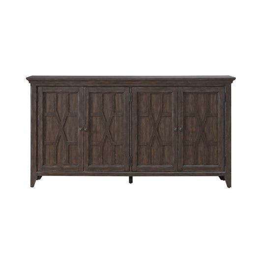 Paradise Valley - Hall Buffet - Dark Brown - Hornell Furniture Outlet