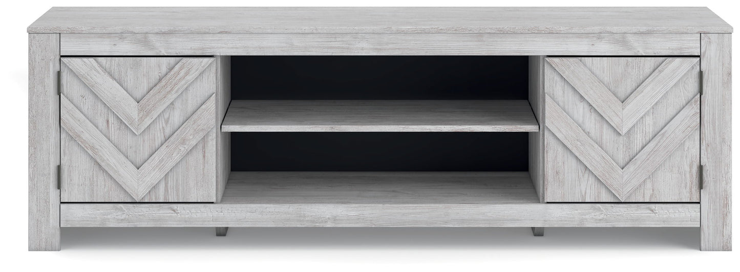 Cayboni - LG TV Stand With Fireplace Option - Hornell Furniture Outlet