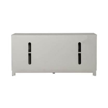 Sundance - 2 Door 3 Drawer Wood Accent Cabinet - White - Hornell Furniture Outlet