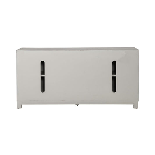 Sundance - 2 Door 3 Drawer Wood Accent Cabinet - White - Hornell Furniture Outlet