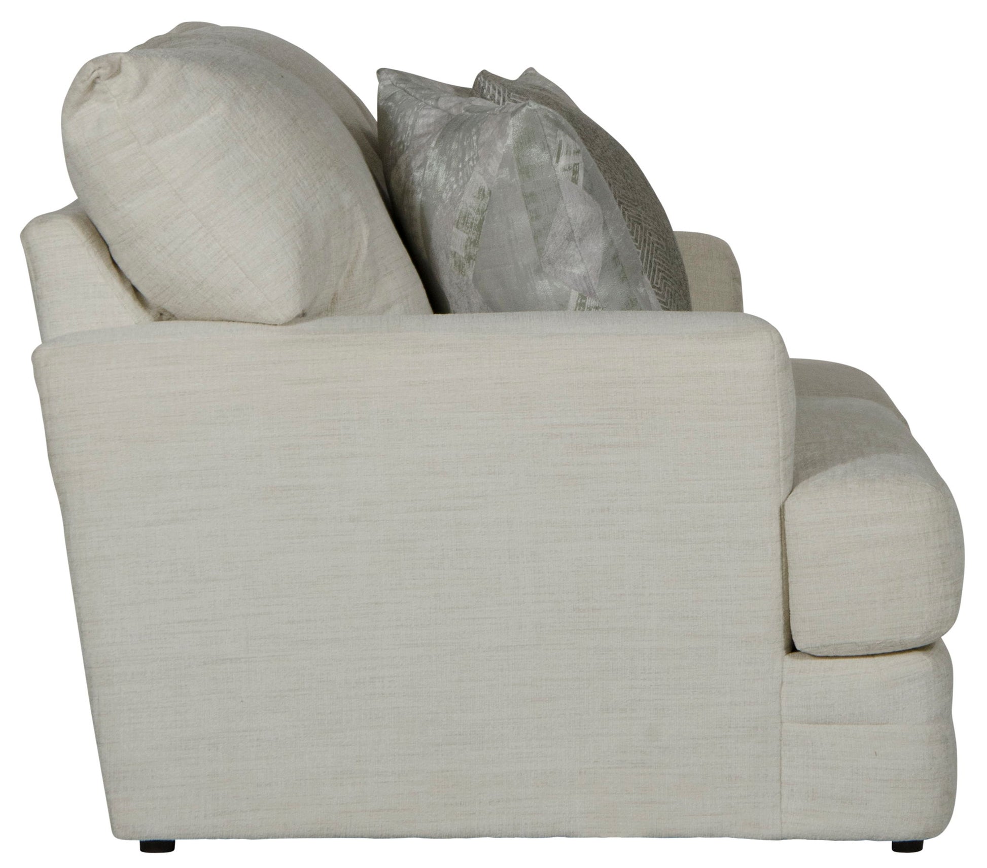 Zeller - Loveseat - Cream - Hornell Furniture Outlet