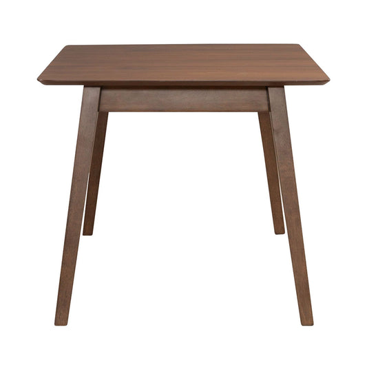 Space Savers - Rectangular Leg Table - Brown - Hornell Furniture Outlet