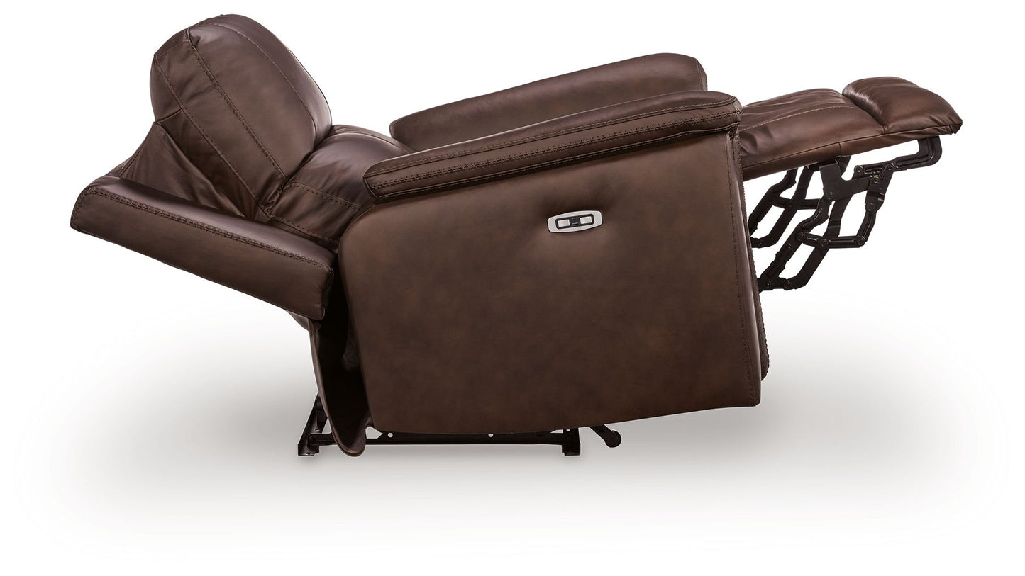 Bleckley - Power Recliner With Adjustable Headrest - Hornell Furniture Outlet