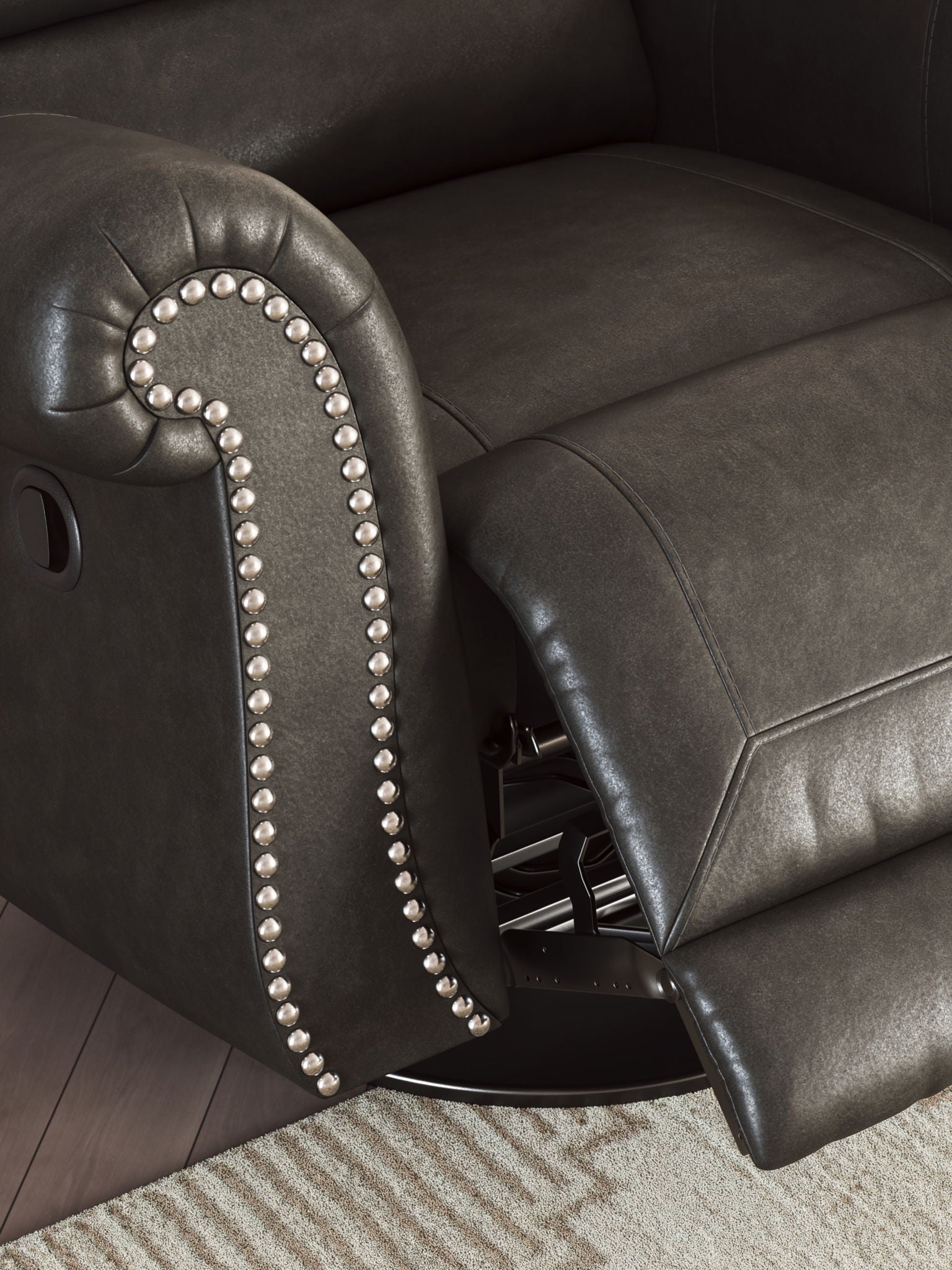 Chasemore - Swivel Glider Recliner - Hornell Furniture Outlet