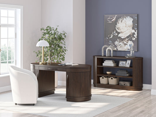 Korestone - Warm Brown - Credenza - Hornell Furniture Outlet