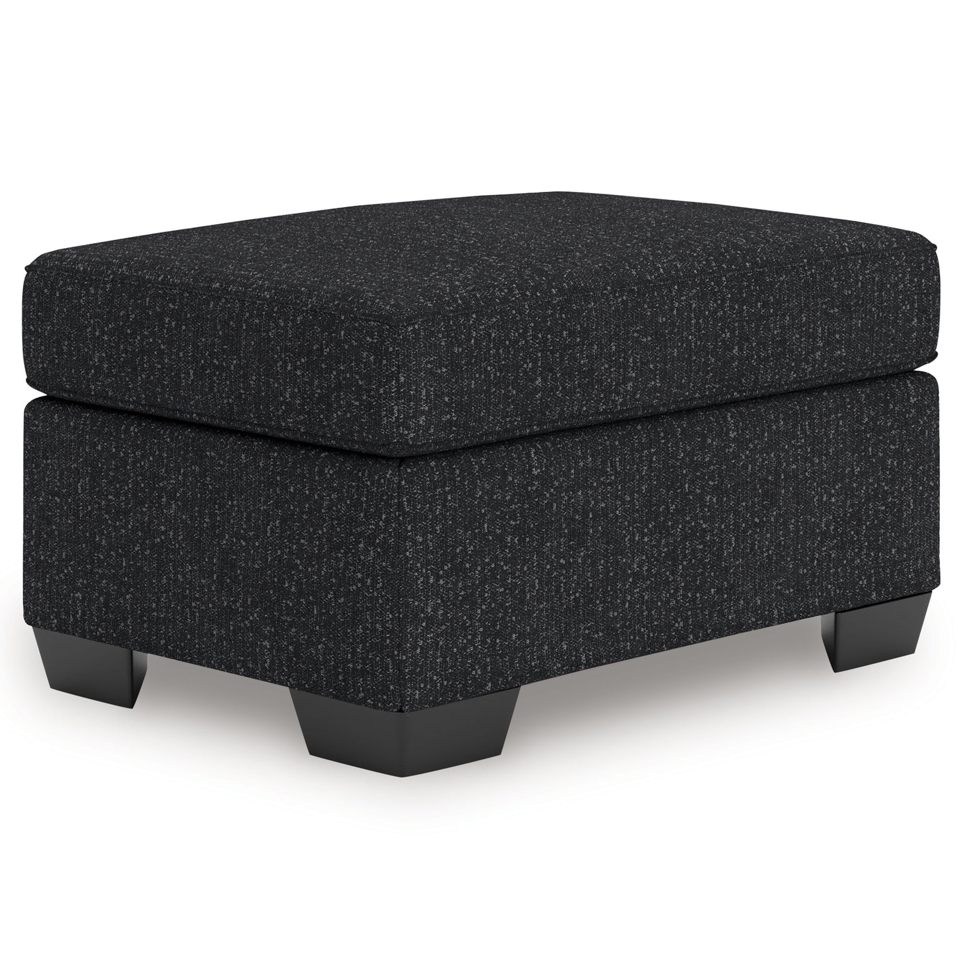 Jasmine Peaks - Coal - Ottoman - Hornell Furniture Outlet