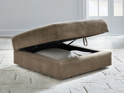Camellia - Court - Ottoman With Storage - Coffee - Hornell Furniture Outlet