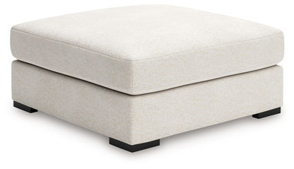 Donelson Creek - Vanilla - Oversized Accent Ottoman - Hornell Furniture Outlet