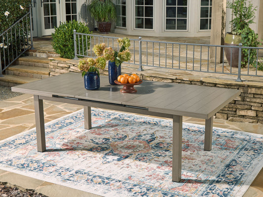 Beach Front - Beige - RECT Dining Room EXT Table - Hornell Furniture Outlet