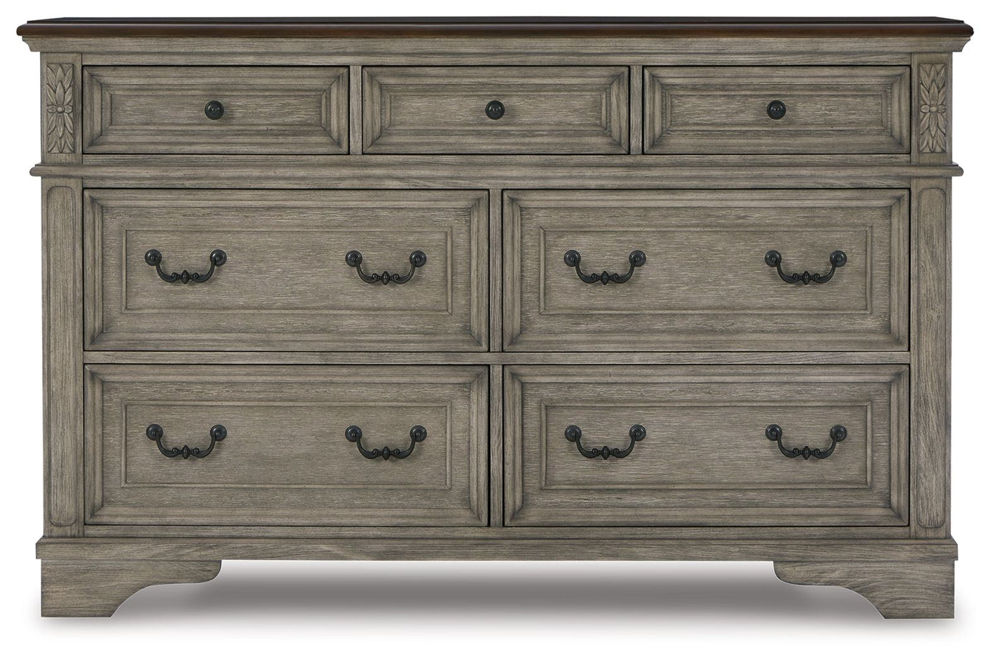 Lodenbay - Antique Gray - Dresser - Hornell Furniture Outlet